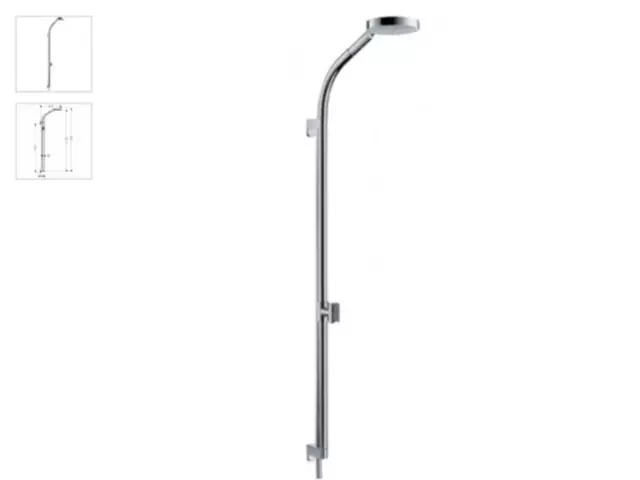 Asta Doccia Hansgrohe Raindance S, Arcobaleno Set Bocchettone 1195mm, Rarità,