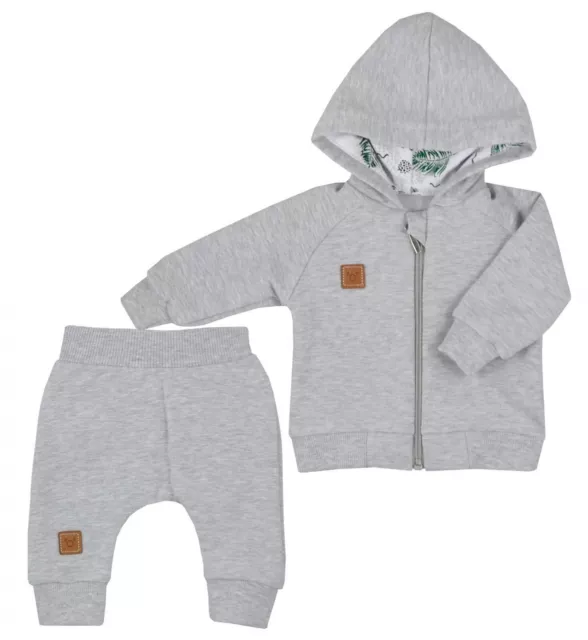 Baby Jungen Mädchen Set 2-teilig Sweatjacke + Hose Jogginganzug Gr. 62 68 74 80