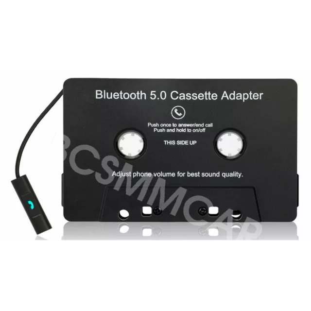 Bluetooth 5.0 Wireless Car Van Cassette Tape Adapter for Apple Iphone Android