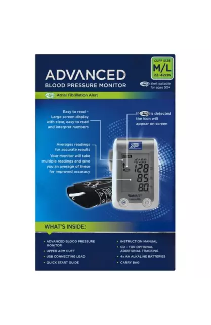 Boots Advanced Blood Pressure Monitor New