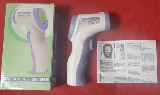 Infrarot Digital Fieber Thermometer 32 bis 42 Crad, Fieber Thermometer