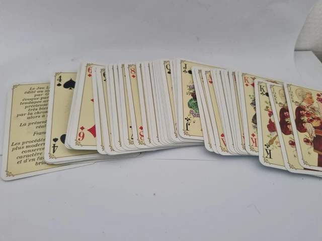 2 JEUX DE Cartes Anciens Superfine B.P Grimaud EUR 12,00 - FR