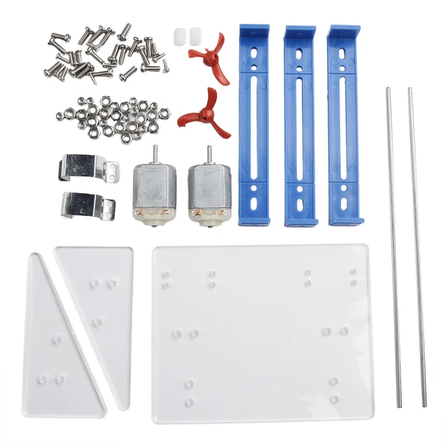 10 Paar RC Boot Propeller Aus Nylon – 2-flügelig, Für Modellbau & DIY Spielzeug, 22 Mm Durchmesser