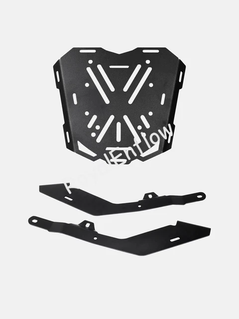 Fits Royal Enfield "REAR CARRIER LUGGAGE RACK MATT BLACK" For