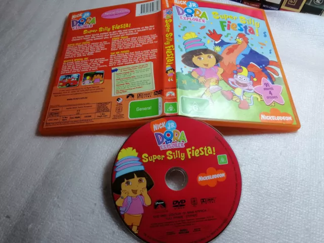 DORA THE EXPLORER: Super Silly Fiesta! (4 Episodes) - Nickelodeon Kids DVD Reg 4