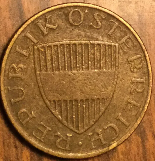 1970 Austria 50 Groschen Coin