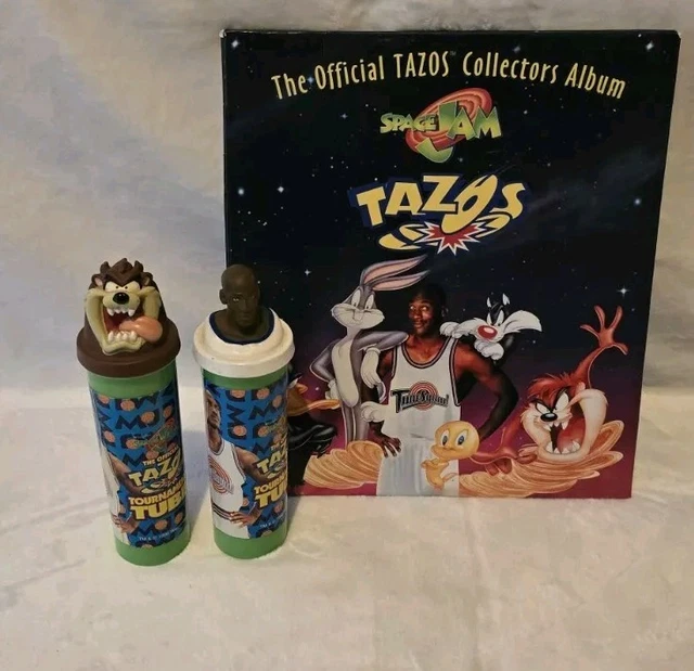 Space Jam TAZOS コレクターズアルバム Space Jam Tazos Complete Set & Album! Completed Collection