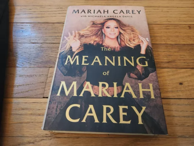 Mariah Carey SIGNED The Meaning of Mariah Carey 2020 First Edition Hardcover 3