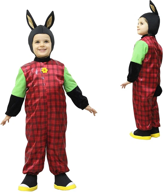 BING COSTUME CARNEVALE bimbo CONIGLIETTO BLACK tg.1/2 anni - 19/24 mesi  PEGASUS EUR 31,90 - PicClick IT