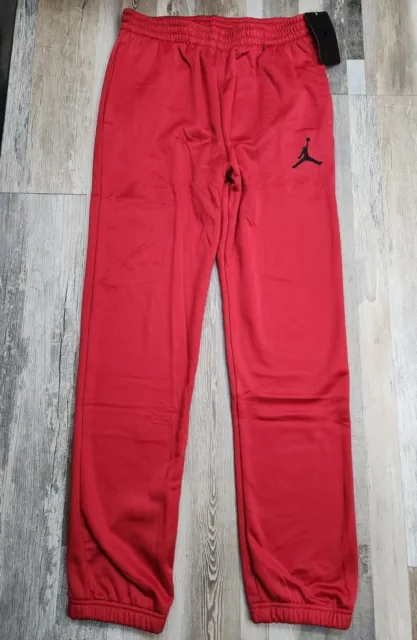 NEW Nike Jordan Youth Boys Jogger Pants DriFit Sweatpants Fleece MEDIUM 10-12yrs