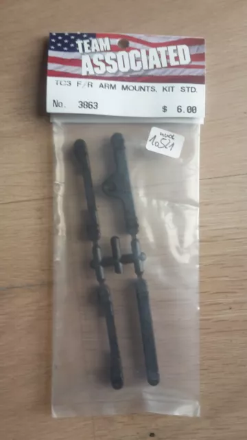 Team Associated ASC 3863 TC3 F/R Arm Mounts, Kit Std.