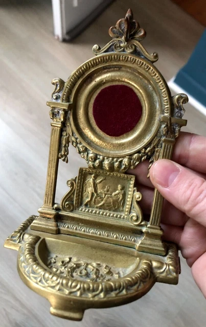 Porte-montre En Laiton Pour Montre Gousset Femme - Occasion En Bon état