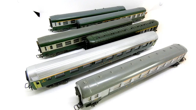 Lot De 6 Wagons RMA Divers – échelle HO, Vintage, Avec Boîtes