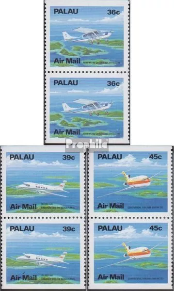 Palau-Islands 278Do/You-280Do/You Couples (complete.issue.) unmounted mint / nev