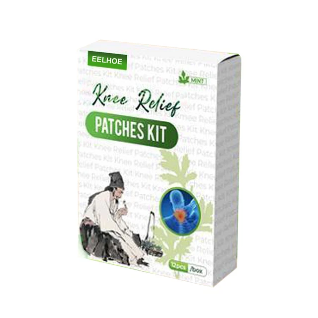 12pcs Knee Medical Plaster Patch Joint Ache Arthritis Wormwood Extract Stickers