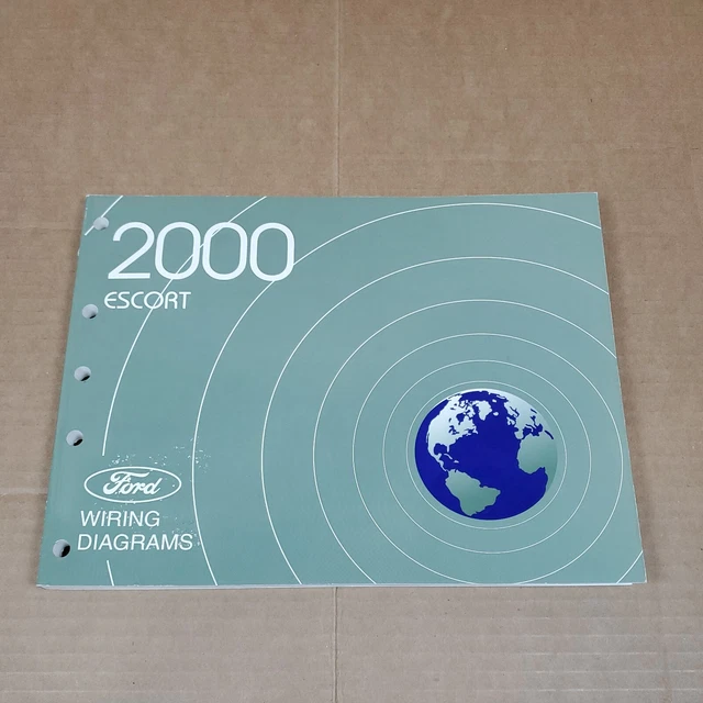 2000 FORD ESCORT Wiring Diagrams Schematics Pinouts Service Manual OEM