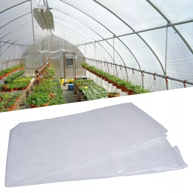 Clear Transparent Plastic Sheeting Garden Diy Material Cover For Greenhouse New