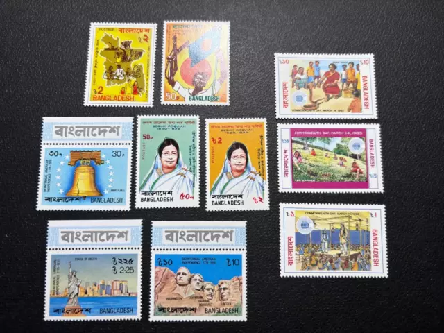 BANGLADESH stamps 1980s Topical sets / MNH / MA312