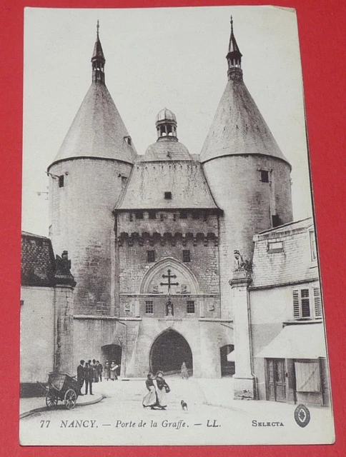 Cpa Carte Postale 1910-1920 Nancy Porte La Craffe Lorraine 54 Meurthe & Moselle