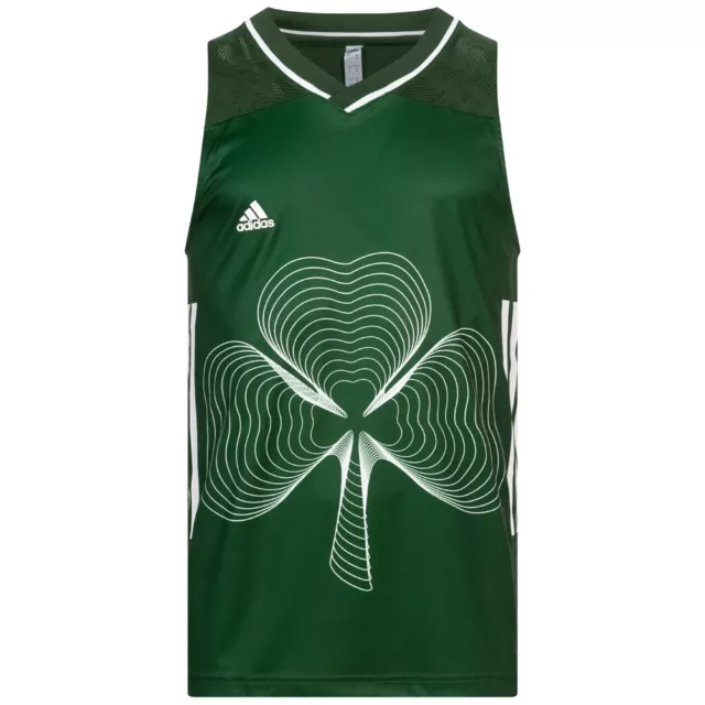 Panathinaikos Athen adidas Basketball Herren Trikot Tank-Top HD9819 grün neu