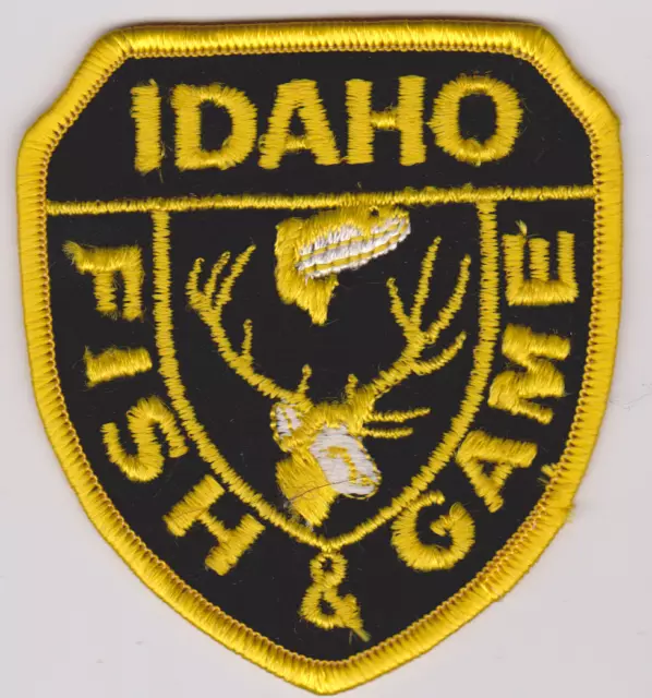 Older Style Idaho Fish & Game  Biologists Game Warden Police Patch