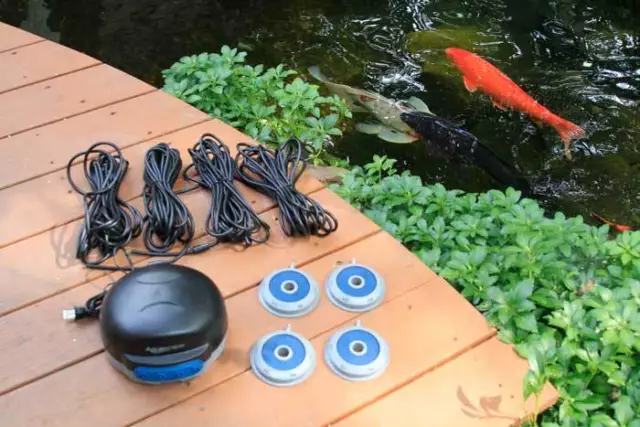 AQUASCAPE 75001 POND AIR 4 AERATOR -Koi Fish Aeration Pump-water-pool bubbler