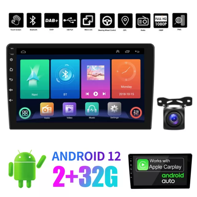 Android 12 Carplay Radio Stereo GPS Navi For Jeep Grand Cherokee 2014-2017 2+32G