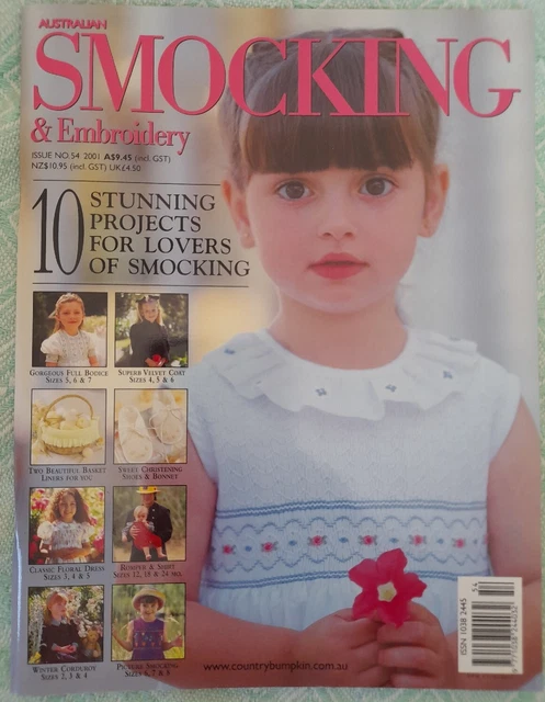 Australian Smocking & Embroidery Magazine Issue 54
