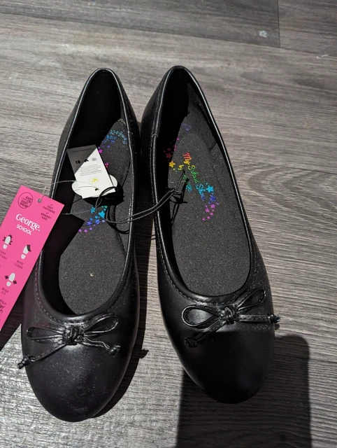 ASDA GEORGE GIRLS School Shoes BNWT size 4 8.00 PicClick UK