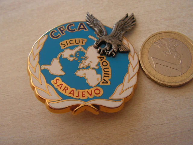 INSIGNE COMPAGNIE de fusiliers commandos de l’air FORPRONU numéroté (r