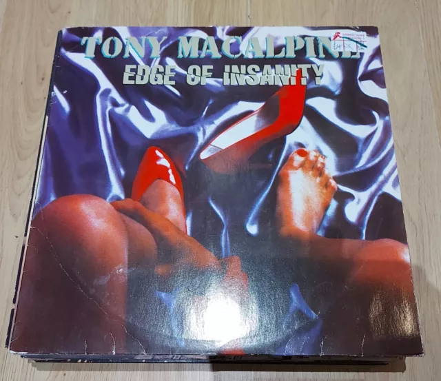 Tony Macalpine - Edge Of Insanity Lp Rr 9706 Roadrunner Records 1986 Vg+!