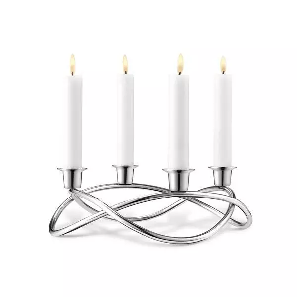 Georg Jensen Kerzenleuchter Season Silber (Klein)