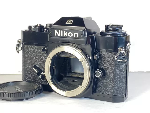 [ EXC+ 5] Nikon EL2 Negro 35mm SLR Carrete Cámara De Japón