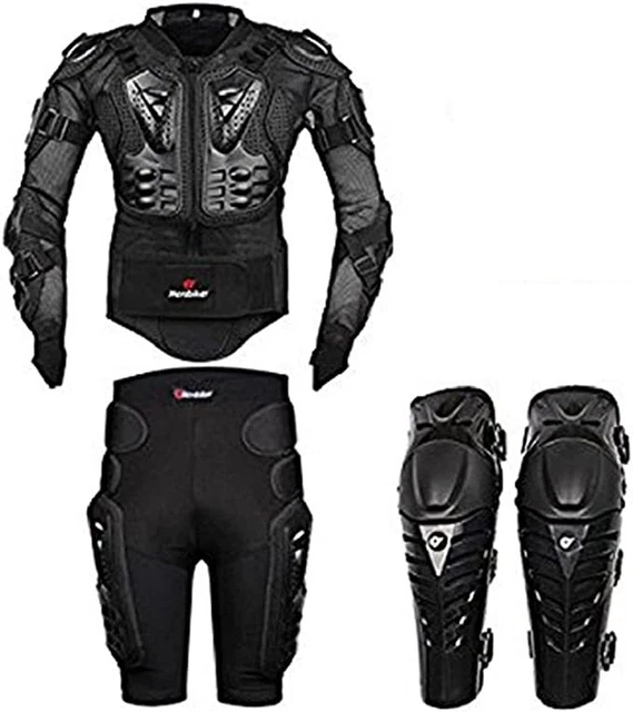 FULUOYIN Motorrad Protektorenjacke Panzer Protektorenhemd Radfahren Reiten Gr. M