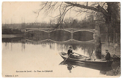CPA 53 - CHANGE (Mayenne) - Le Pont de Changé. Environs de Laval - Coll. A. et P