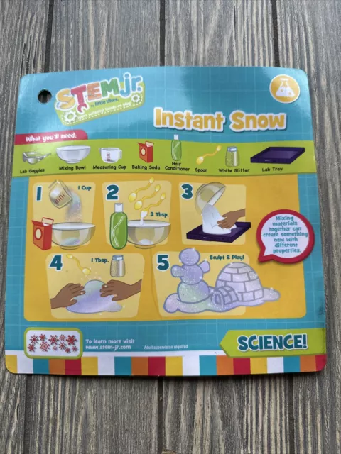 Little Tikes Stem Jr Wonder Lab Activity Card Replacement Part Piece Vampire Blo