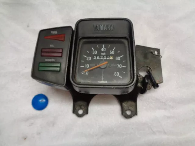 Yamaha Yb100 Yb 100 Speedo Tacho Speedometer Clockset Dash