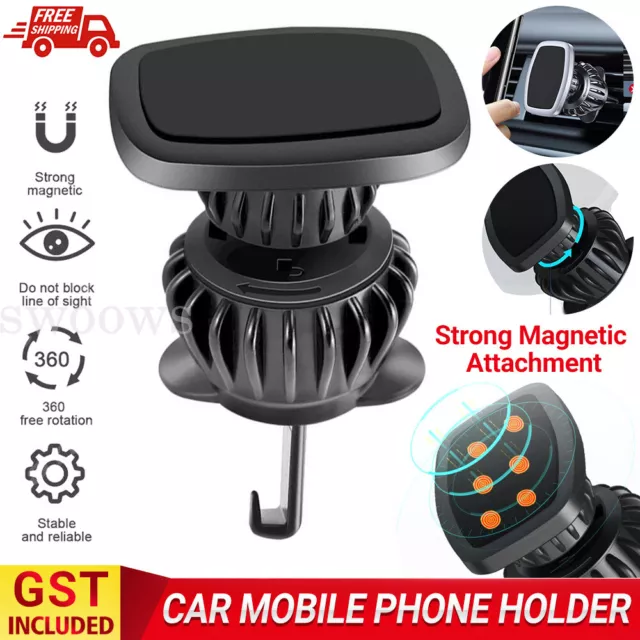 Universal Car Mobile Phone Holder Magnetic Air Vent For iPhone 14 12 13 Samsung
