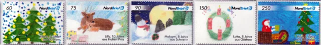 Deutsche Privatpost - Nordbrief Schwerin - Weihnachten 2020, postfrisch