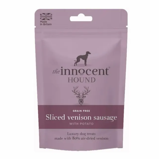 Innocent Hound Air Dried Venison Sausages & Potato Premium Dog Treats 10 x 70g