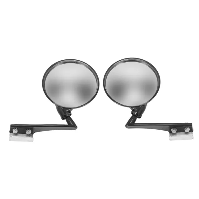 1X(1 Set of 2 Car Blind Spot Mirrors Car Side Convex Mirror Wide Angle Round Car