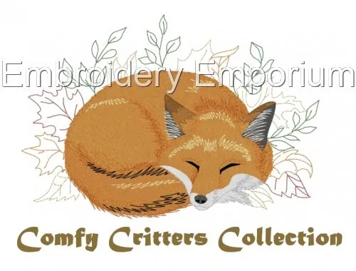 Colección Comfy Critters - Diseños De Bordado De Máquina En Usb