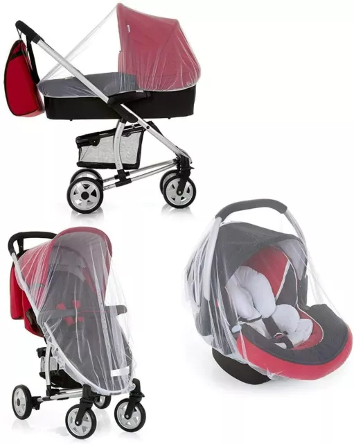 Mosquitera Universal Para El Silla de Paseo De Su Niño Resistente Lavable