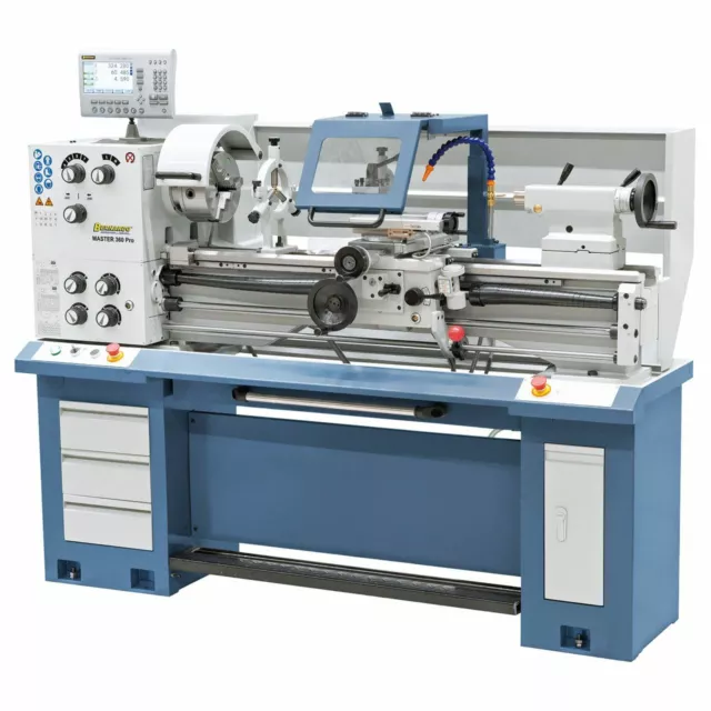 BERNARDO Universaldrehmaschine Master 360 Pro 3-Achs-Digitalanzeige Drehmaschine