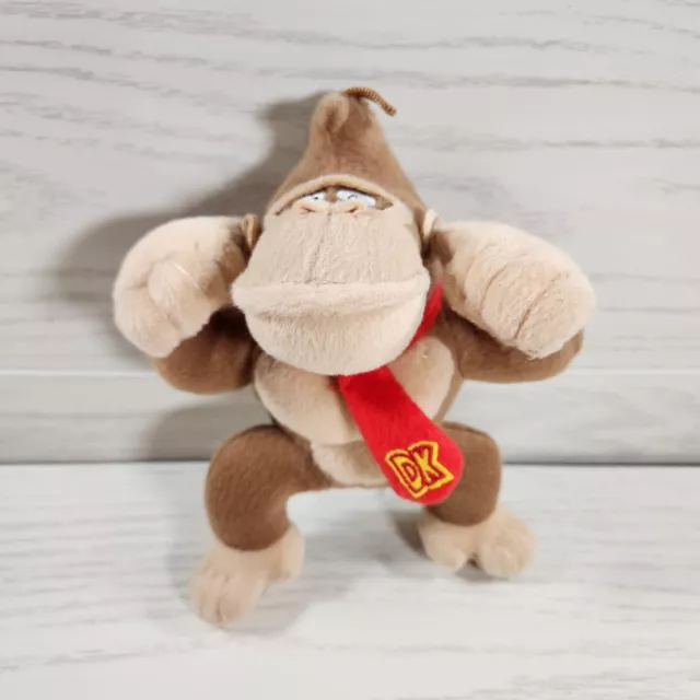 Donkey Kong Plush 8" Nintendo Super Mario Bros 2022 Stuffed Animal Toy