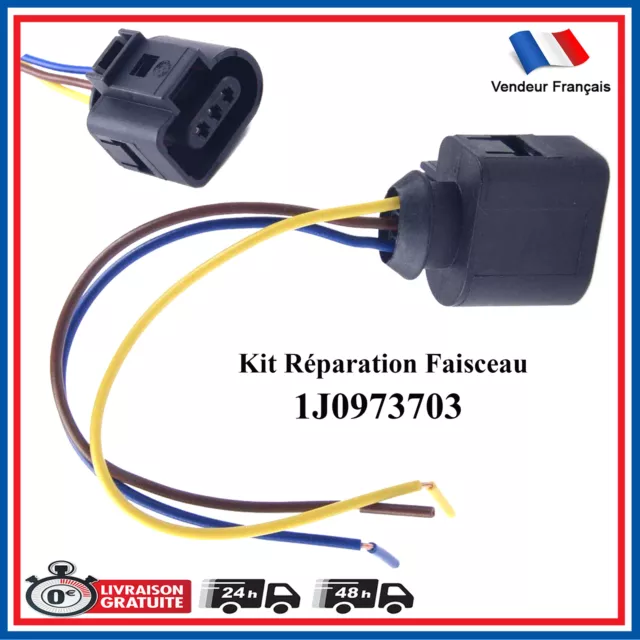 Cablage Prise Fiche electrique Connecteur Equivalent à 1J0973703 3D0973703