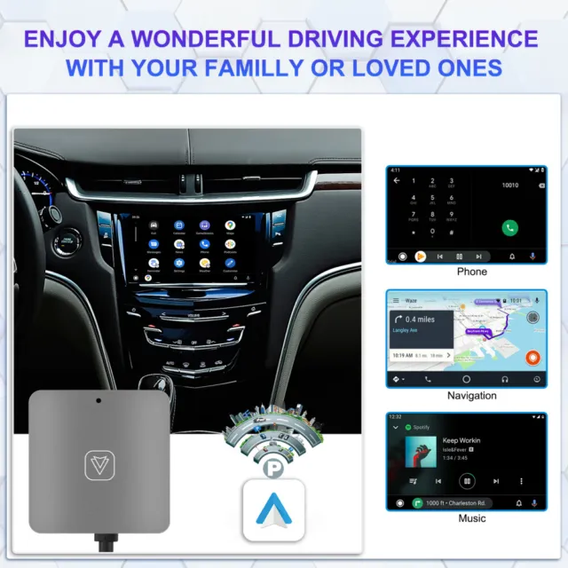 Original Wired to Wireless Android Auto Box Adapter für Universal Car Auto