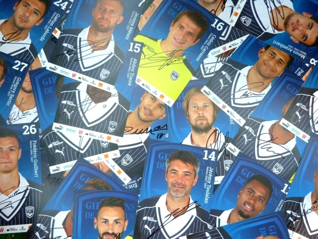 Equipe / effectif saison 2004 / 2005 girondins de Bordeaux - Collection