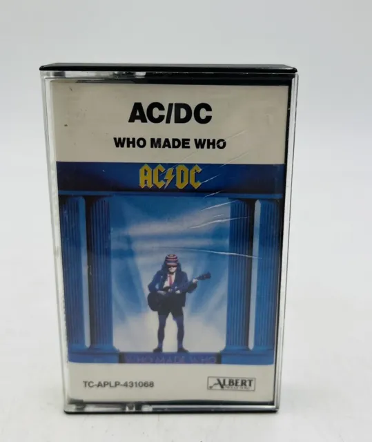 AC/DC Who Made Who Cassette Tape TC-APLP 431068