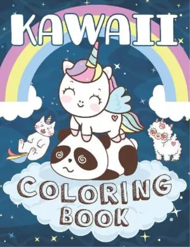 Kawaii Edition Kawaii Coloring Book (Poche)